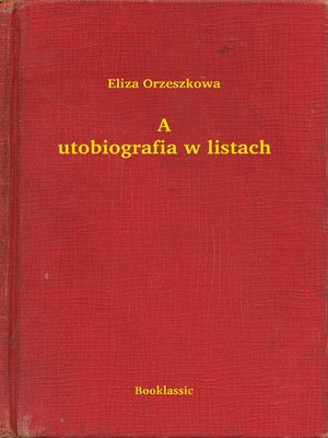 cover image of Autobiografia w listach
